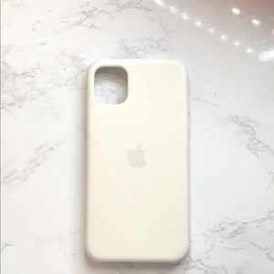 Iphone 11 Silicone Case- White